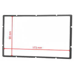 Універсальна рамка CARAV 2 DIN (11-901)