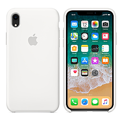 Силіконовий чохол на айфон/iphone XR white білий