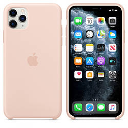 Силіконовий чохол на айфон/iphone 11 Pro Max pink sand рожевий пісок