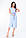 Плаття-сарафан із кишенями та поясом, арт.196, колір бірюза/бірюзового цвіту, фото 6