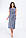Плаття-сарафан із кишенями та поясом, арт.196, колір бірюза/бірюзового цвіту, фото 9