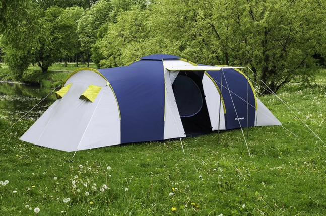 Палатка 6-ти місна Presto Acamper NADIR 6 PRO синя - 3500 мм. Н2О - 8,7 кг, фото 2