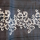 Двоспальний комплект постільної білизни 180х220 Ранфорс бавовна (12577) Українська постільна білизна, фото 3