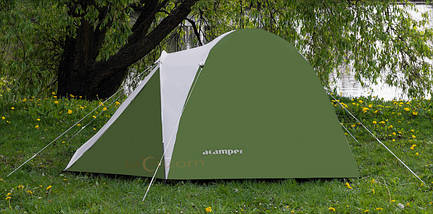 Палатка 2-х місна Presto Acamper ACCO 2 PRO зелена - 3000мм. Н2О - 2,9 кг, фото 2