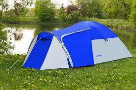 Палатка 4-х місна Presto Acamper MONSUN 4 PRO синя - 3500 мм. Н2О - 4,1 кг, фото 2