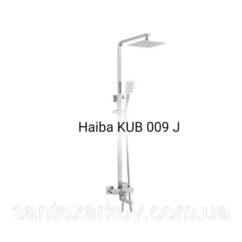 Душова колона зі змішувачем (нерж.сталь) HAIBA KUB-009-J (HB2793)