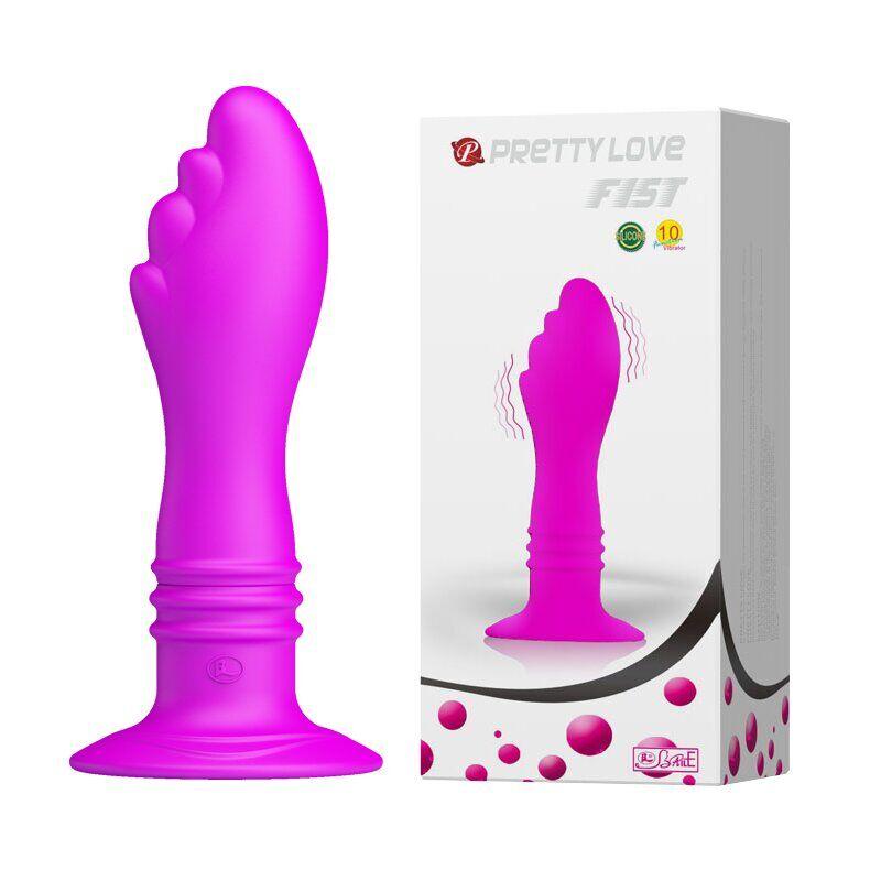 Анальный стимулятор в виде кисти на присоске «Pretty Love Twist», фото 1