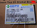 Фара передня ліва FORD FOCUS (DEPO) 431-1158L-LD-EM, фото 6