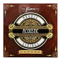 Струны для акустичкской гитары FRAMUS 48200 Bronze Acoustic Light (011-047)