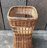 Корзина плетена багетница для батонів, французького хліба Ажур (висота 80см), фото 4