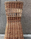 Корзина плетена багетница для батонів, французького хліба Ажур (висота 80см), фото 6