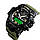 Skmei 1586 зелені чоловічі спортивні годинник, фото 4