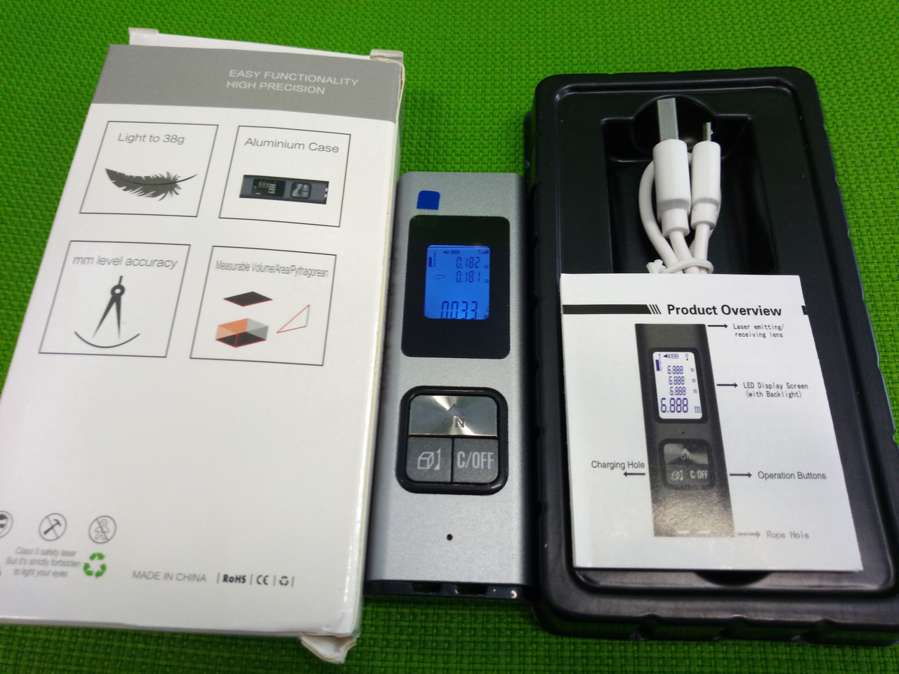 Далекомір лазерний (метал. корпус) 30м Y30 Protester