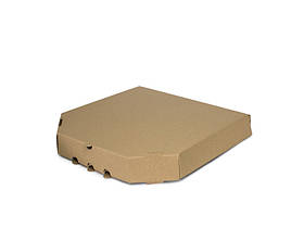 Коробка для піци бура 350*350*42, 100 шт/уп, 30 уп/палет.