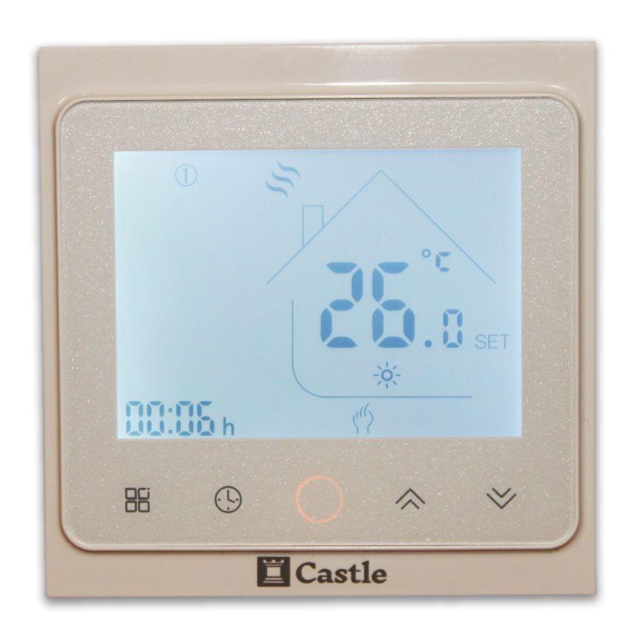 Програмований Терморегулятор Castle з функцією Wi-Fi серія TWE02, фото 1