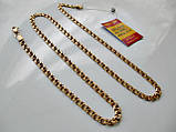 Золотий чоловічий ланцюг плетіння БІСМАРК — 17.01 грама 59 см. Золото 585 проби, фото 10