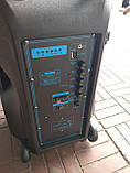 Портативна колонка A 12-40 з радіомікрофоном / 120 W (USB/Bluetooth/Пульт), фото 6