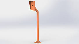 Стійка для зчитувача посилена майданчик 250*150 мм