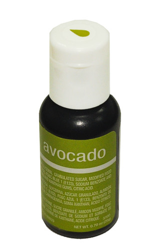ГЕЛЕВИЙ БАРВНИК CHEFMASTER LIQUA-GEL BAKERS AVOCADO (АВОКАДО) 21 г., фото 1