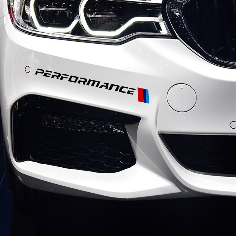 Комплект наклейок BMW ///Performance - Чорні (2 штуки)