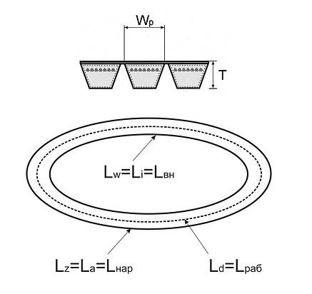 Пас багатострумковий 2/НВ-2500 (2/HB-2500) АПП Синій, фото 2