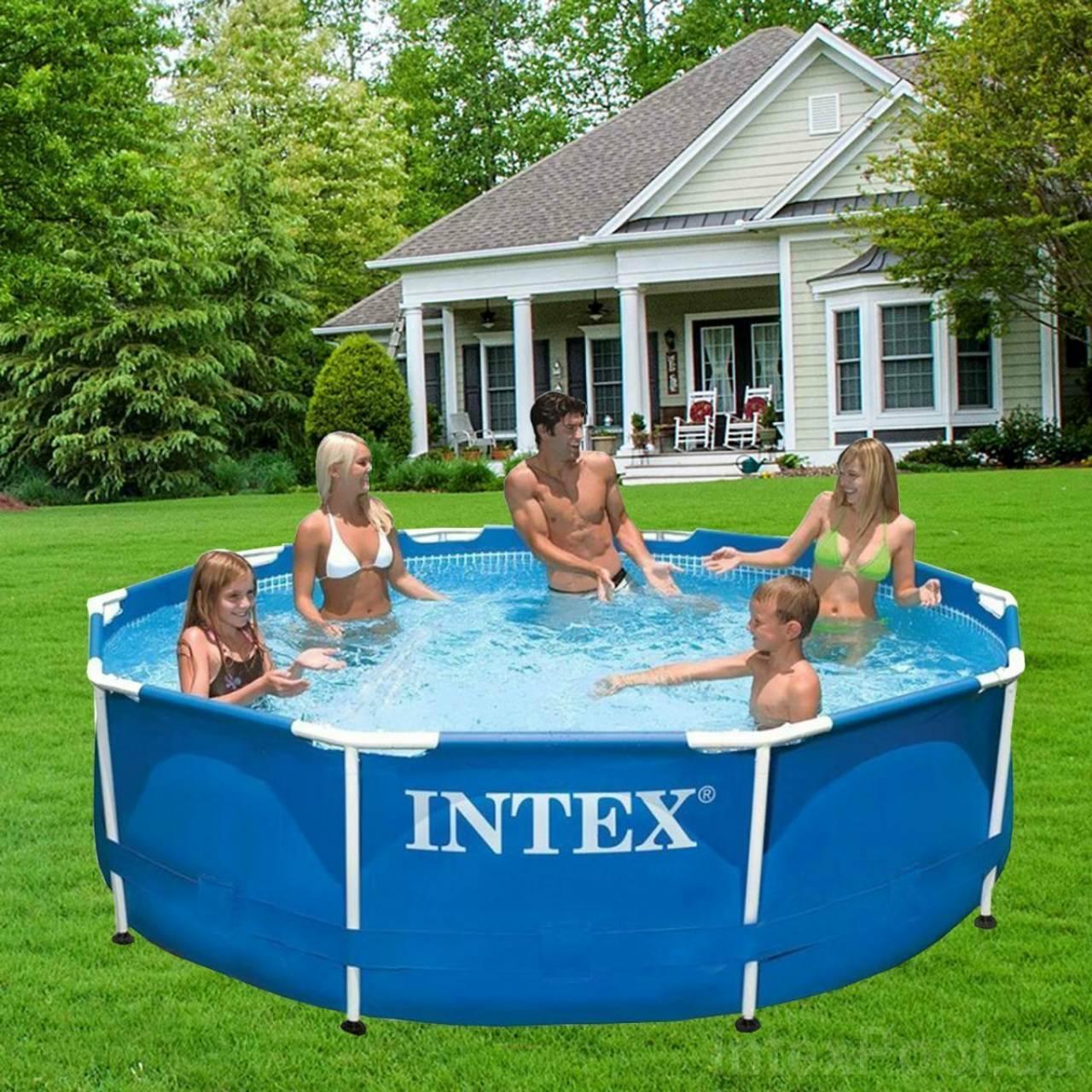 Басейн каркасний intex