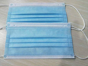 Маски захисні 3-шарові (штамповування)