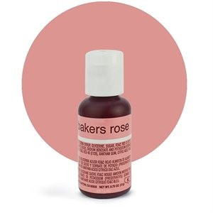 ГЕЛЕВИЙ БАРВНИК CHEFMASTER LIQUA-GEL BAKERS ROSE (НІЖНО-РОЖЕВИЙ) 21 г., фото 1