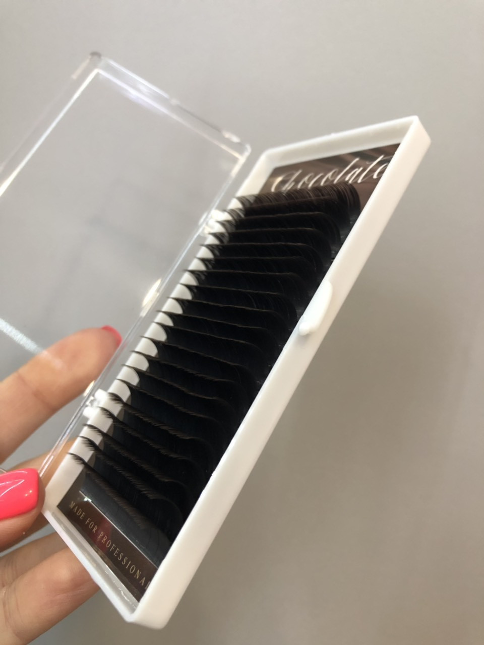 Вії "Dark Chocolatte" (гіркий шоколад) "AURORA LASHES", окремі довжини