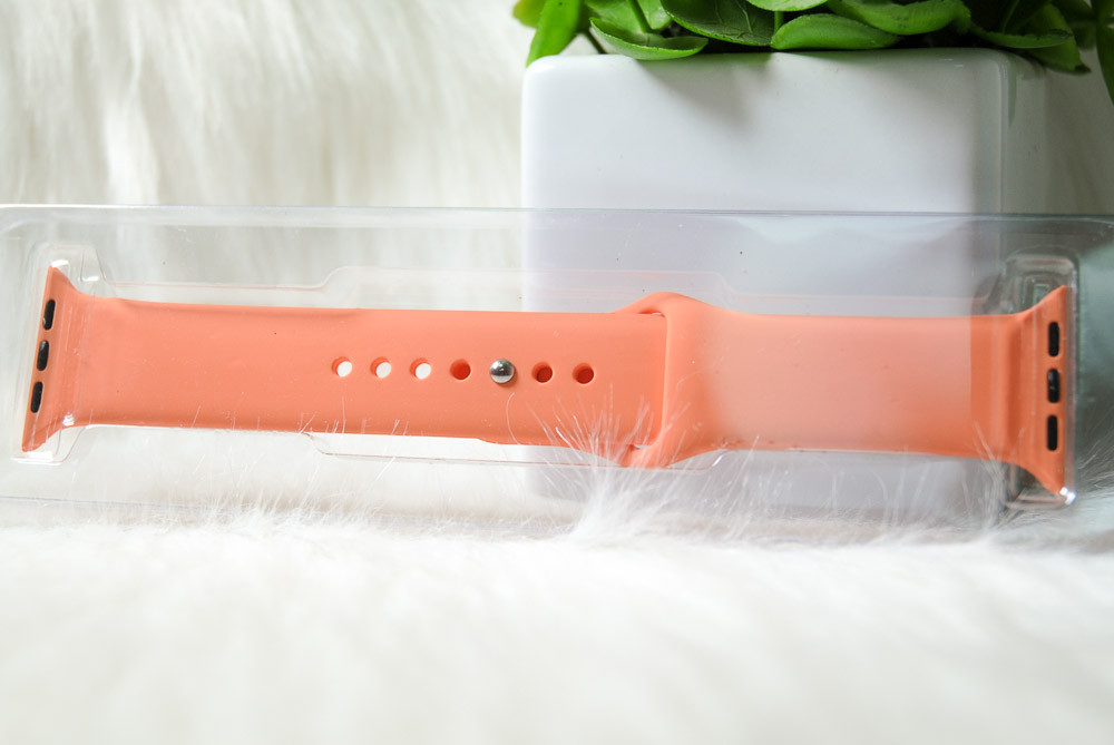 Ремінець Sport для Apple Watch 38mm / 40mm peach №2, фото 1