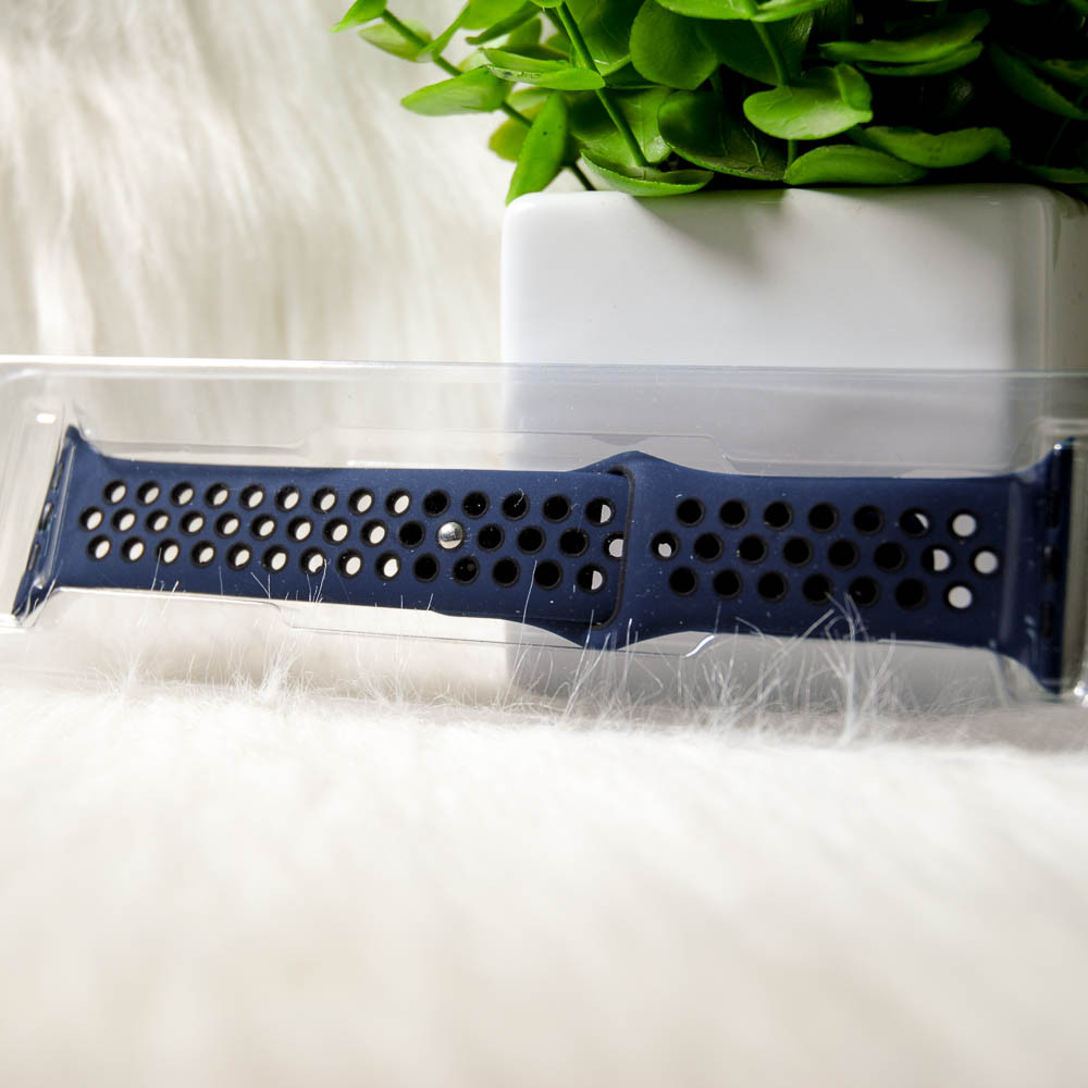 Ремінець Nike Sport для Apple Watch 42mm / 44mm dark blue, фото 1