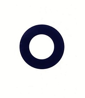 Скло камери для телефону Xiaomi RedMi 5a | RedMi Go (Чорне), фото 1