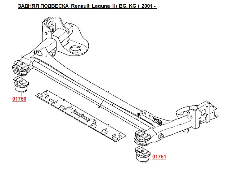 Сайлентблок Задней Балки Лагуна 2 Купить
