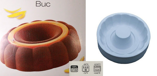 Силиконовая форма для евродесертов, "Парадайз" форма для муссовых тортов и десертов, фото 1