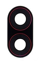 Скло камери для телефону Xiaomi Pocophone F1 (Чорне), фото 1