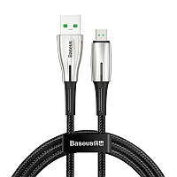 Кабель BASEUS Micro USB Waterdrop 1 м, 4A, черный