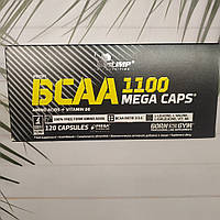 Olimp BCAA 1100 mega caps 120 caps, амінокислоти олімп