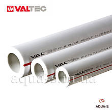 Труба поліпропіленова Valtec PPR DN 32 PN 20 для водопостачання (біла) VTp.700.0020.32