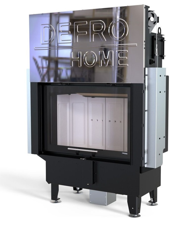 Каминна топка з водяним контуром Defro Home NAVI ME G — білий шамот