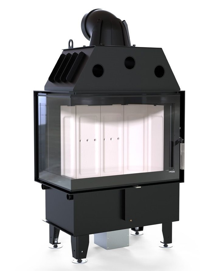 Камінна топка Defro Home INTRA SM BL