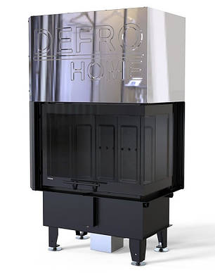 Камінна топка Defro Home INTRA SM BP G — чорний шамот, фото 1