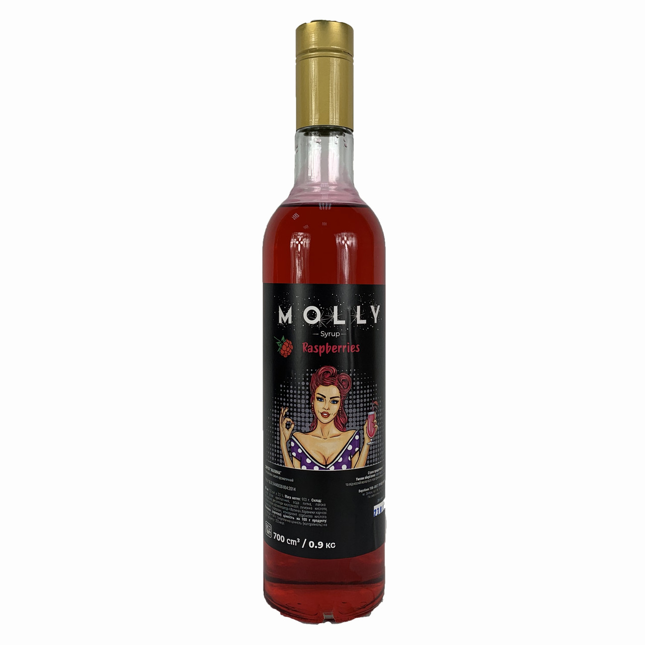 Сироп MOLLY Малина 700 мл