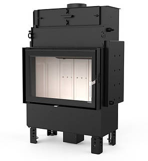 Камінна топка з водяним контуром Defro Home NAVI ME - білий шамот, фото 2