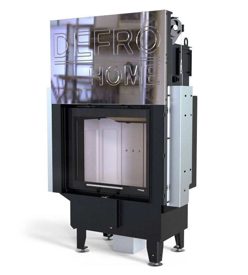 Камінна топка з водяним контуром Defro Home NAVI SM G — білий шамот