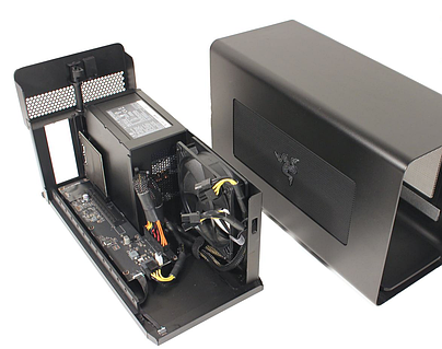 Razer Core X シルバー eGPU BOX 2363735203_w1280_h640_korpus-