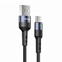 Кабель USAMS Micro USB US-SJ312 U26 1 м, 2A, чорний