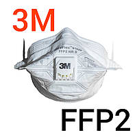 Защитная маска FFP2 3M 9162E с клапаном