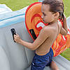Надувний ігровий центр-водна гірка Intex "Surf N Slide" 460*168*157 см, з дошками для серфінгу, фото 3