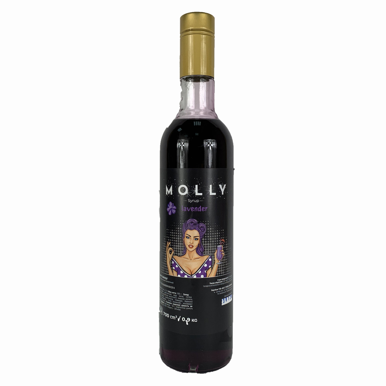 Сироп MOLLY Лаванда 700 мл