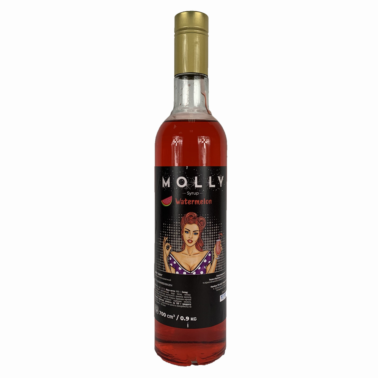 Сироп MOLLY Кавун 700 мл